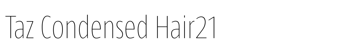 Taz Condensed Hair21